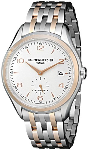 Baume & Mercier Men's Clifton 41mm Steel Bracelet & Case Automatic Watch 10140