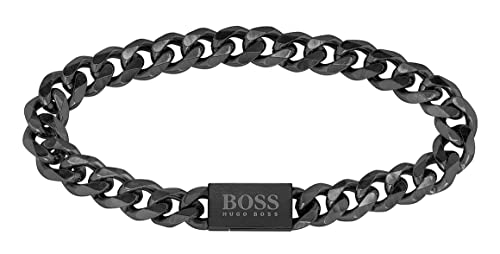 Boss Jewelry Braccialetto a Catena da Uomo, Collezione Chain Link 1580145M