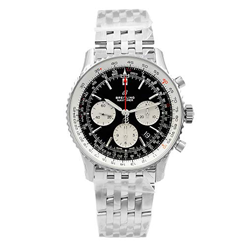 Breitling Navitimer 1 B01 Cronografo 43 Acciaio Uomo Pilot Watch AB0121211B1A1