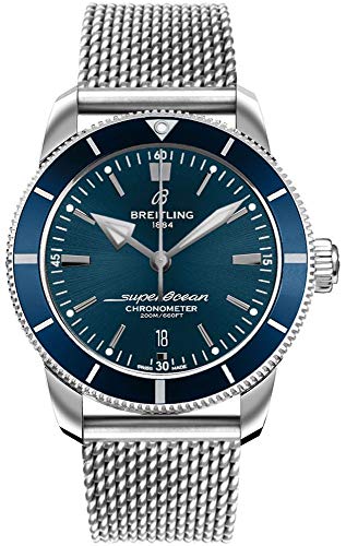 Breitling Superocean Heritage II B20 automatico 44 quadrante blu orologio da uomo AB2030161C1A1