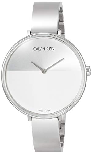 Calvin Klein Orologio analogico al quarzo, unisex, con cinturino in acciaio inox, K7A23146