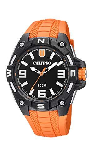 Calypso Watches Orologio Analogico Quarzo Uomo con Cinturino in Plastica K5761/3