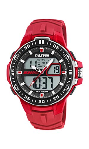 Calypso Watches Orologio Analogico-Digitale Quarzo Uomo con Cinturino in Plastica K5766/2