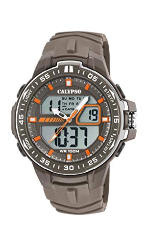 Calypso Watches Orologio Analogico-Digitale Quarzo Uomo con Cinturino in Plastica K5766/3