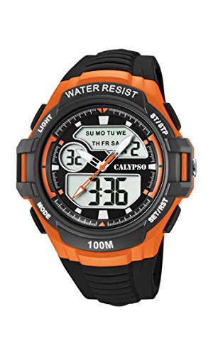 Calypso Watches Orologio Analogico-Digitale Quarzo Uomo con Cinturino in Plastica K5770/2