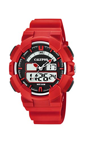 Calypso Watches Orologio Analogico-Digitale Quarzo Uomo con Cinturino in Plastica K5772/2