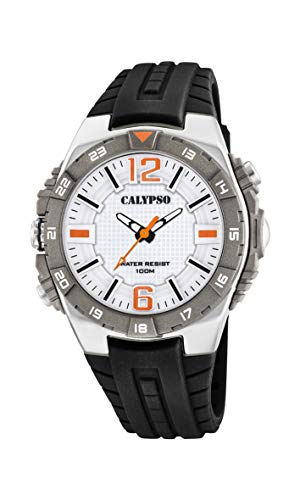 Calypso Watches Orologio Analogico Quarzo Uomo con Cinturino in Plastica K5778/1