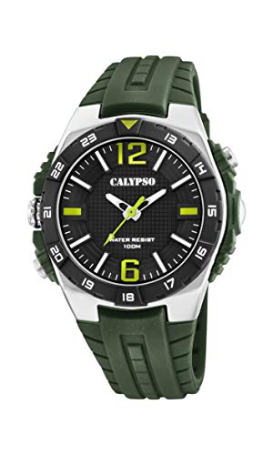 Calypso Watches Orologio Analogico Quarzo Uomo con Cinturino in Plastica K5778/2