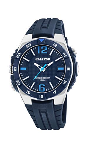 Calypso Watches Orologio Analogico Quarzo Uomo con Cinturino in Plastica K5778/3