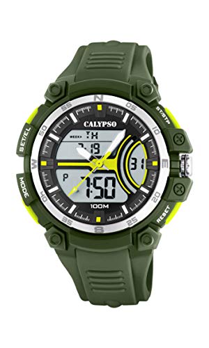 Calypso Watches Orologio Analogico-Digitale Quarzo Uomo con Cinturino in Plastica K5779/4