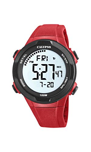 Calypso Watches Orologio Digitale Quarzo Uomo con Cinturino in Plastica K5780/5