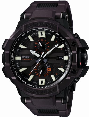 Quadrante marrone analogico da uomo sport Solar orologio Casio G-Shock Gravitymaster gw-a1000fc-5 a