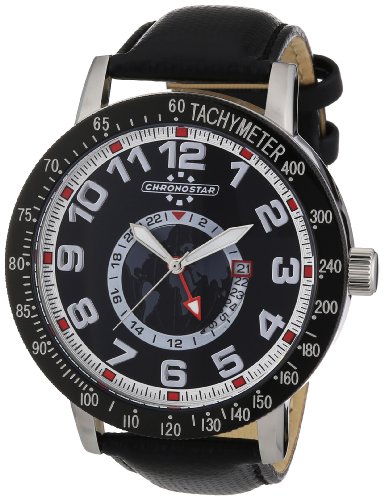Chronostar Watches R3751199001 - Orologio da polso uomo, nylon, colore: nero
