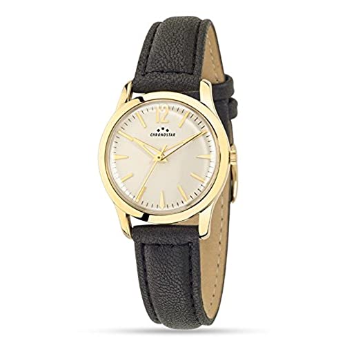 Chronostar Watches Orologio Analogico Quarzo da Donna con Cinturino in PU R3751256502
