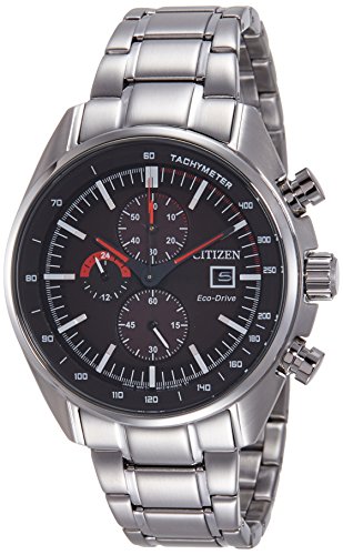 Citizen uomo-orologio Cronografo in acciaio inox luenette CA0590-58E