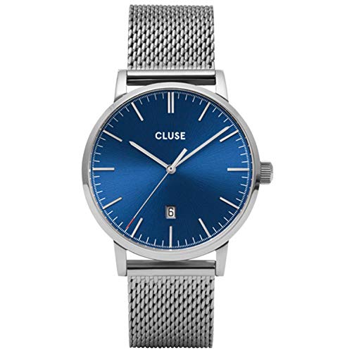 Cluse Men's Aravis 40mm Steel Bracelet & Case Quartz Analog Watch CW0101501004