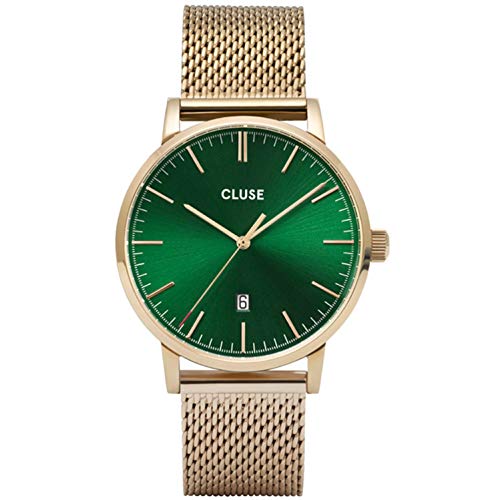 Cluse Men's Aravis 40mm Steel Bracelet & Case Quartz Analog Watch CW0101501006