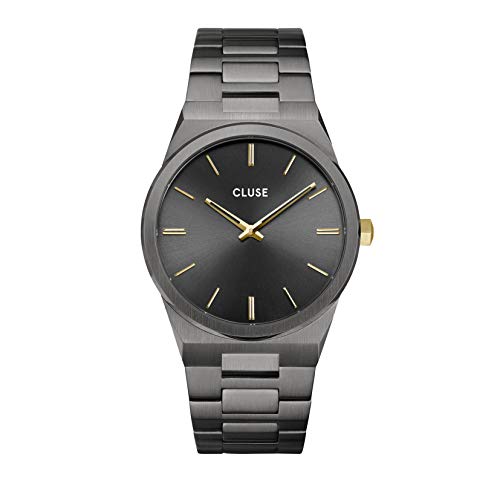 Orologio da uomo Cluse Vigour, Dark Grey/Gold
