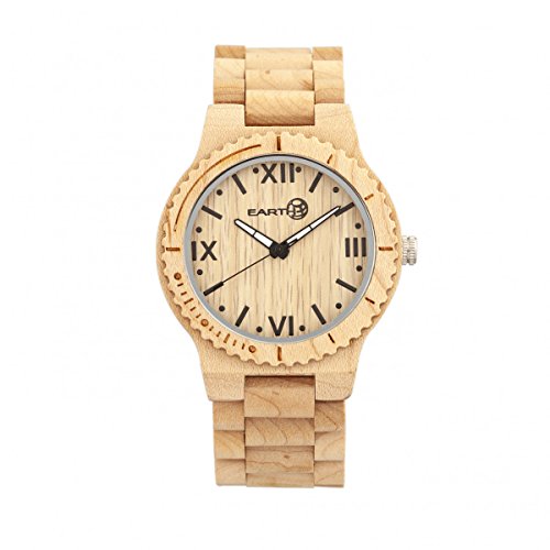 Earth Wood Watches Orologio con Movimento Giapponese Unisex Unisex Earth Bighorn 46.0 mm