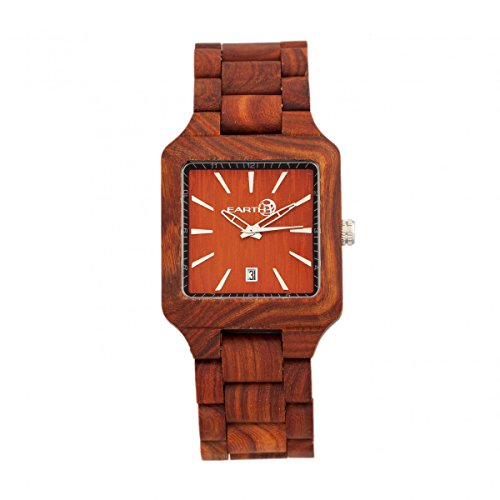 Earth Wood Watches Orologio con Movimento Giapponese Unisex Earth Arapaho 39.0 mm