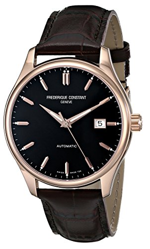 Frederique Constant Index Automatic Men's 40mm Brown Leather Watch FC-303C5B4