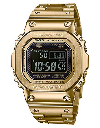 G-Shock By Casio Men's Digital GMWB5000GD-9 Watch Japan-Automatic Stainless Steel Gold