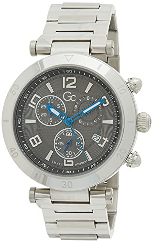 Gc watches prime class orologio Uomo Analogico Al quarzo con cinturino in Acciaio INOX Y68001G5MF