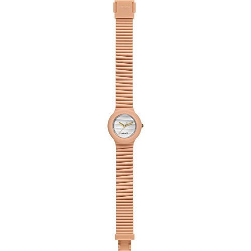 Hip Hop Watches - Orologio da Donna Apricot ice HWU0511 - Collezione Sensoriality - Cinturino in Silicone - Impermeabile 5 ATM - Cassa 32mm - Arancio/Albicocca