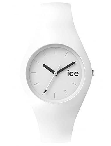 Ice-Watch ICE Ola White Orologio Bianco da Donna con Cinturino in Silicone, 001227 (Medium)