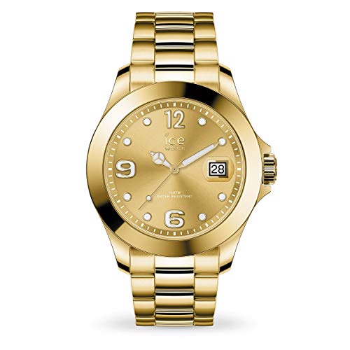 Ice-Watch ICE Steel Gold Orologio Oro da Donna con Cinturino in Metallo, 016916 (Medium)