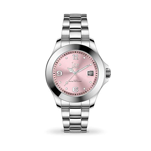 Ice-Watch ICE Steel Light Pink Orologio Soldi da Donna con Cinturino in Metallo, 017320 (Small)