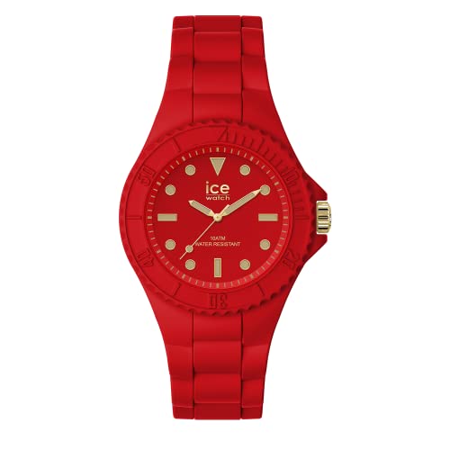 Ice-Watch, ICE generation Glam red, Orologio rosso da Donna con Cinturino in silicone, 019891, Piccolo