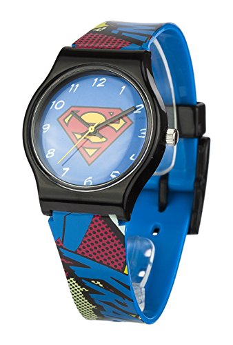 Superman SUP4DC Orologio Unisex, Plastica, Multicolore