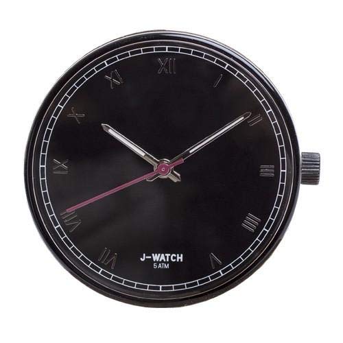Orologio justo j watch quadrante cassa modello grande mm 40 (NUMERI ROMANI NERO)
