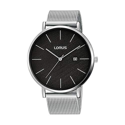 Lorus RH901LX8 - Orologio da uomo, colore: argento e nero