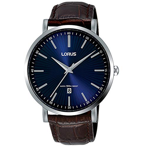 Lorus classic man orologio Uomo Analogico Al quarzo con cinturino in Pelle di vitello RH971LX8
