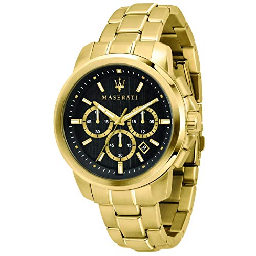 Orologio da uomo, Collezione Successo, cronografo, in acciaio e PVD oro giallo - R8873621013