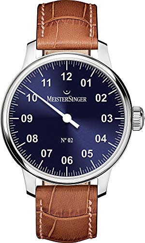 MeisterSinger No 02 AM6608N Elegante orologio da uomo Design senza tempo