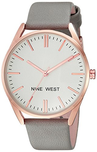 Nine West luxuriöse Damen Uhr Rosé Gold