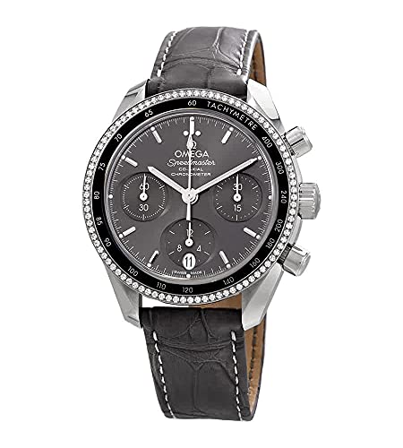 Omega Speedmaster quadrante grigio automatico Unisex orologio cronografo 324.38.38.50.06.001