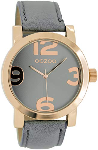 Oozoo C6807 - Orologio da donna con cinturino in pelle