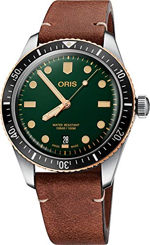 Oris Divers Sixty-Five Orologio automatico da uomo quadrante verde 40mm 01 733 7707 4357-07 5 20 45