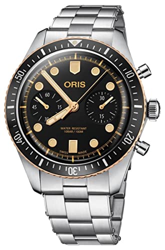 Oris Divers SixtyFive - Cronografo da uomo, 43 mm 01 771 7744 4354-07 8 21 18