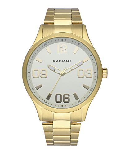 Radiant leader orologio Uomo Analogico Al quarzo con cinturino in Acciaio INOX RA563201