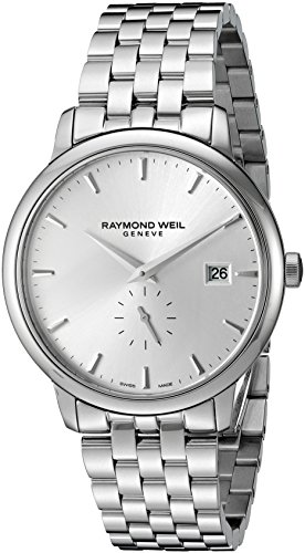 Raymond Weil 5484-ST-65001 - Orologio da polso uomo, Acciaio inossidabile, colore: Argento
