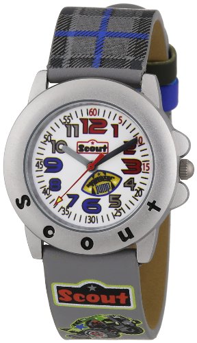 Scout 280393021 - Orologio da polso ragazzo, plastica, colore: grigio