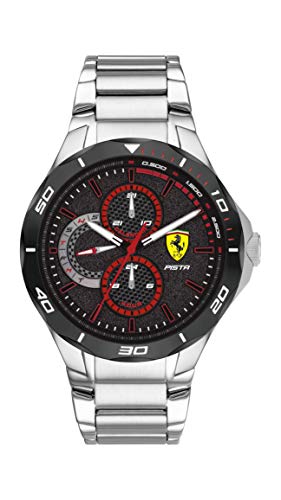 Scuderia Ferrari Orologio Quarzo con Cinturino in Acciaio Inox 830726