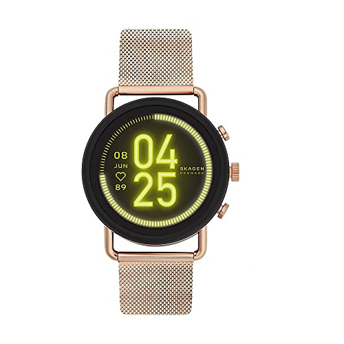 Skagen Smartwatch da Donna, Smartwatch Touchscreen Falster 3 in Acciaio Inox con Vivavoce, Frequenza Cardiaca, NFC e Notifiche Smartphone