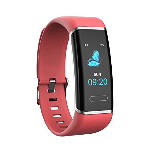 Skrskr Orologi Intelligenti per Donna Uomo - Orologio Fitness Tracker con Bussola per cardiofrequenzimetro | Smartwatch Touchscreen per Telefono Android