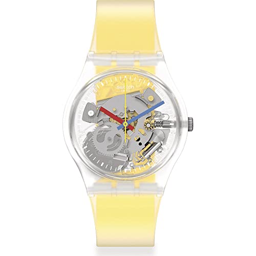 Orologio Swatch Gent GE291 CLEARLY YELLOW STRIPED